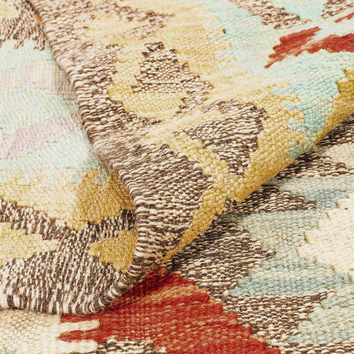 Kelim Rug - Splash - 239 x 174 cm - multicolored