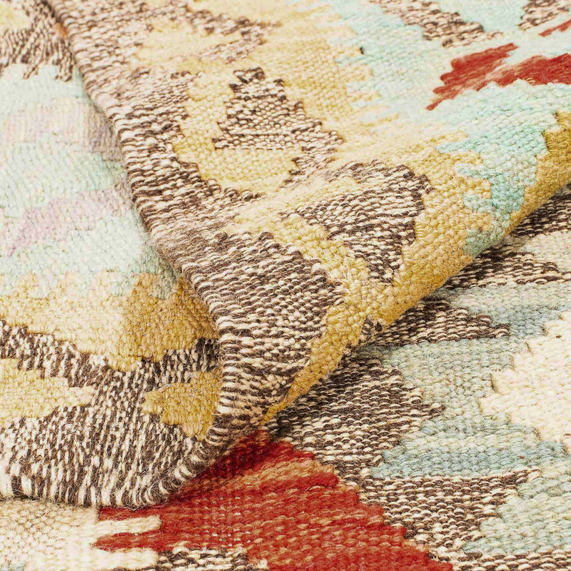 Kelim Rug - Splash - 239 x 174 cm - multicolored