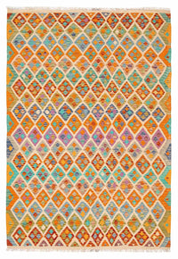 Kelim Rug - Splash - 250 x 180 cm - multicolored
