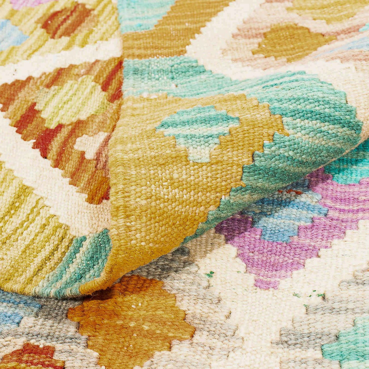 Kelim Rug - Splash - 250 x 180 cm - multicolored