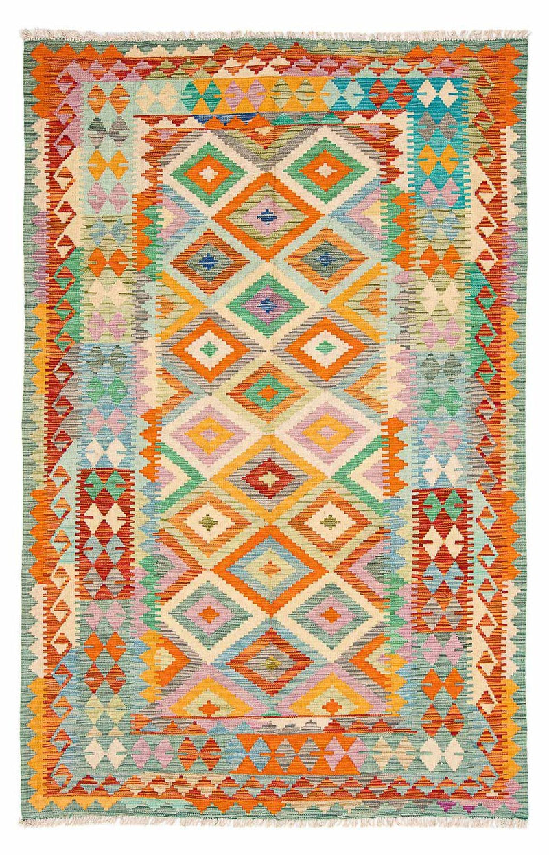 Kelim Rug - Splash - 250 x 169 cm - multicolored
