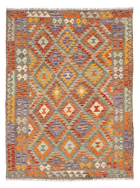 Kelim Rug - Splash - 203 x 152 cm - multicolored