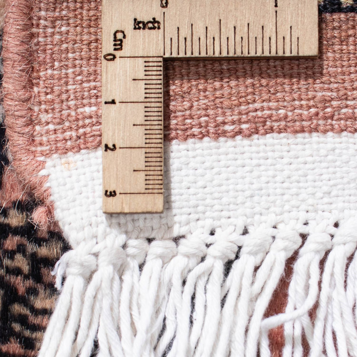 Runner Afghan Rug - Bukhara - 404 x 77 cm - light red