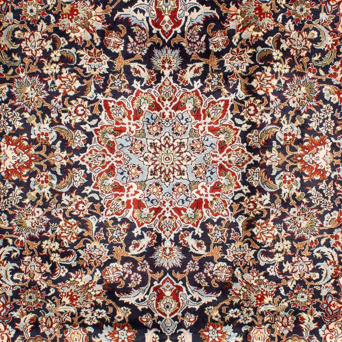 Perser Rug - Keshan - 299 x 205 cm - dark blue