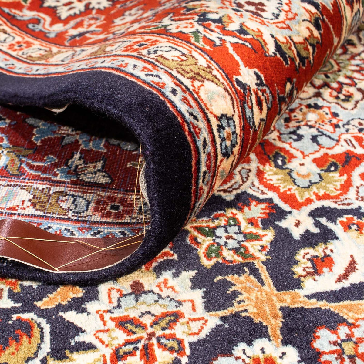 Perser Rug - Keshan - 299 x 205 cm - dark blue