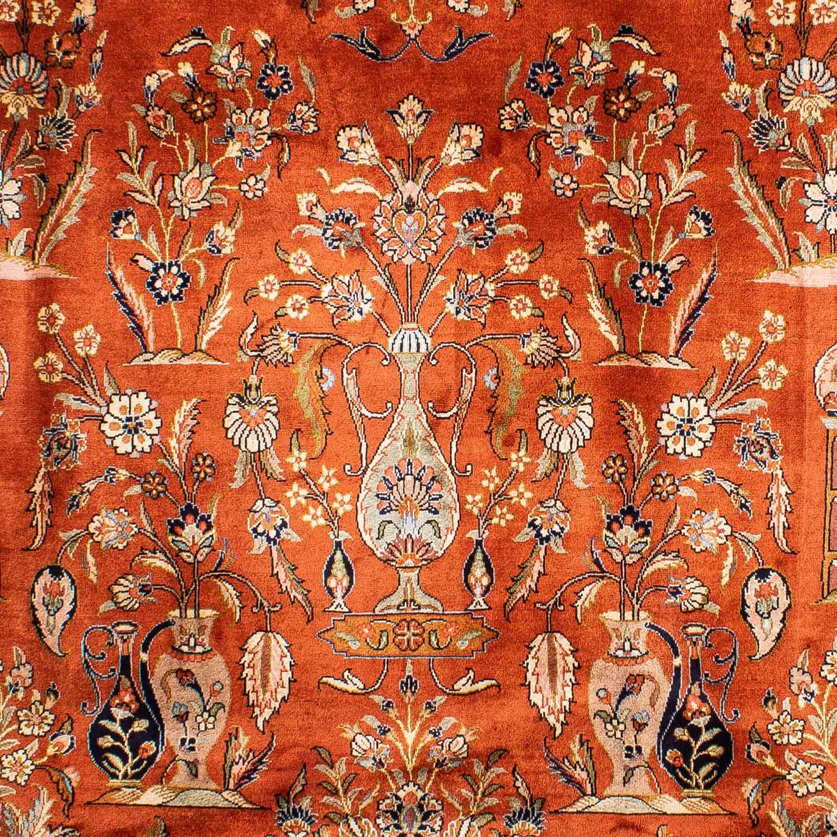 Perser Rug - Keshan - 276 x 215 cm - rust