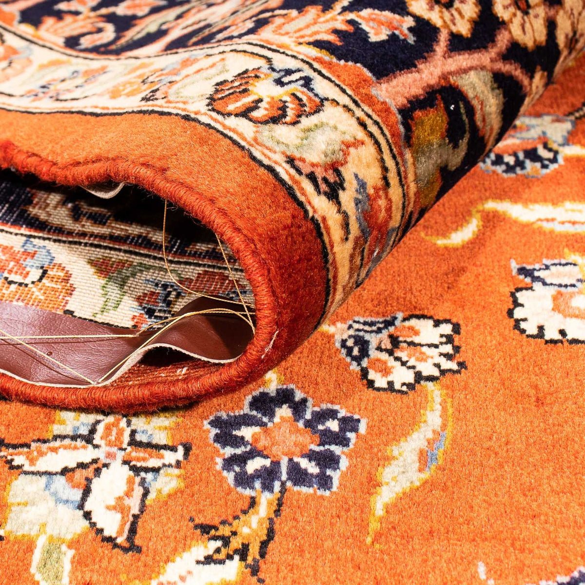 Perser Rug - Keshan - 276 x 215 cm - rust