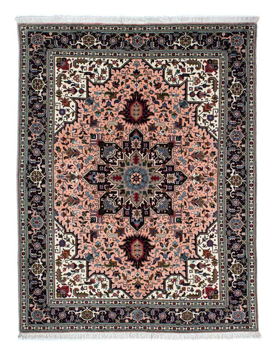 Tabriz - 60 Raj Rug 147x202cm - Persian Rugs