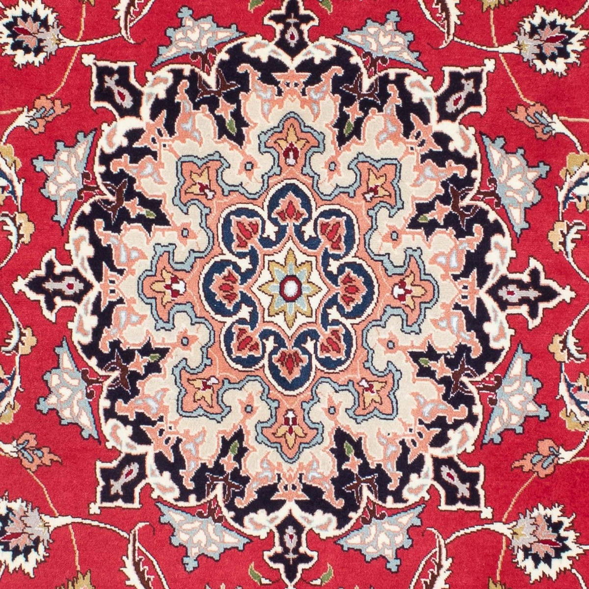 Perser Rug - Tabriz - 201 x 151 cm - red