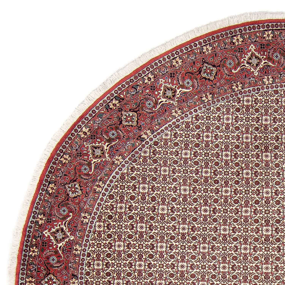 Perser Rug - Bidjar round  - 305 x 305 cm - red