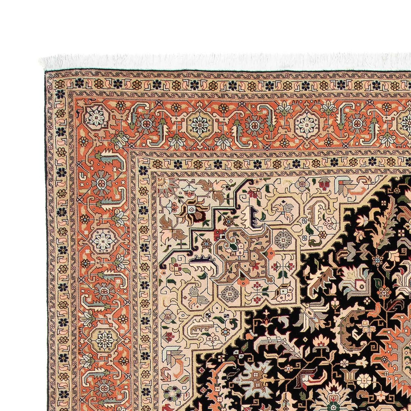 Tabriz - 50 Raj Rug 306x208cm - Persian Rugs