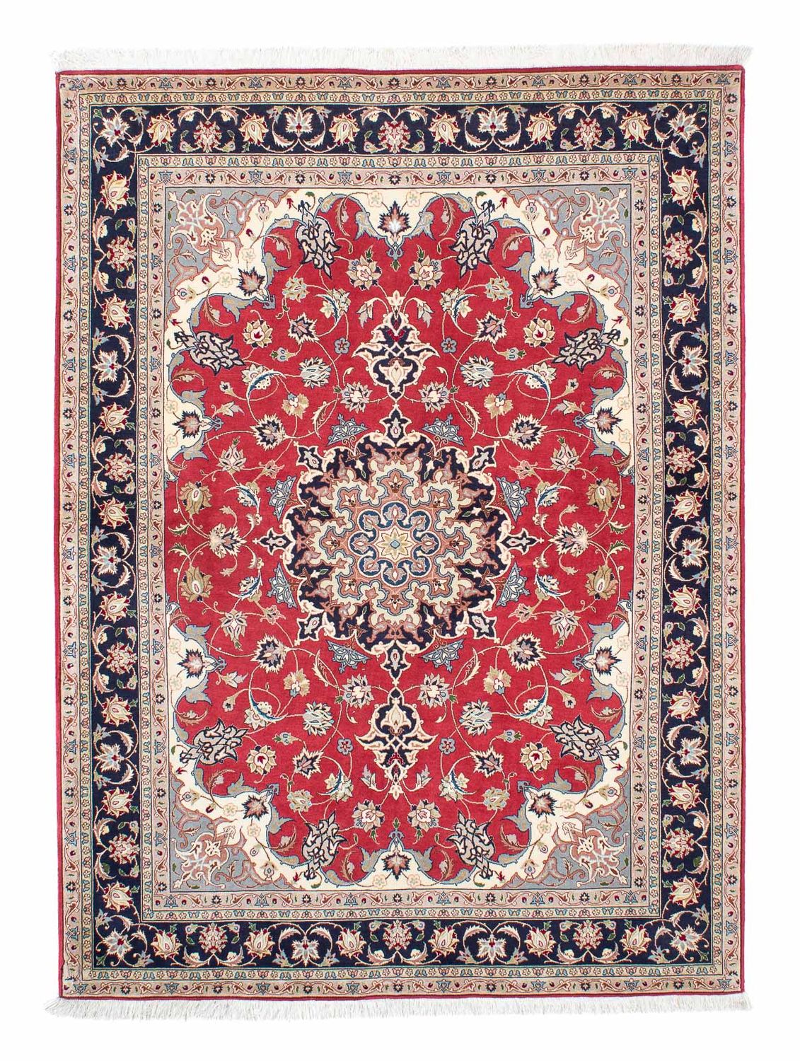 Perser Rug - Tabriz - 207 x 150 cm - red