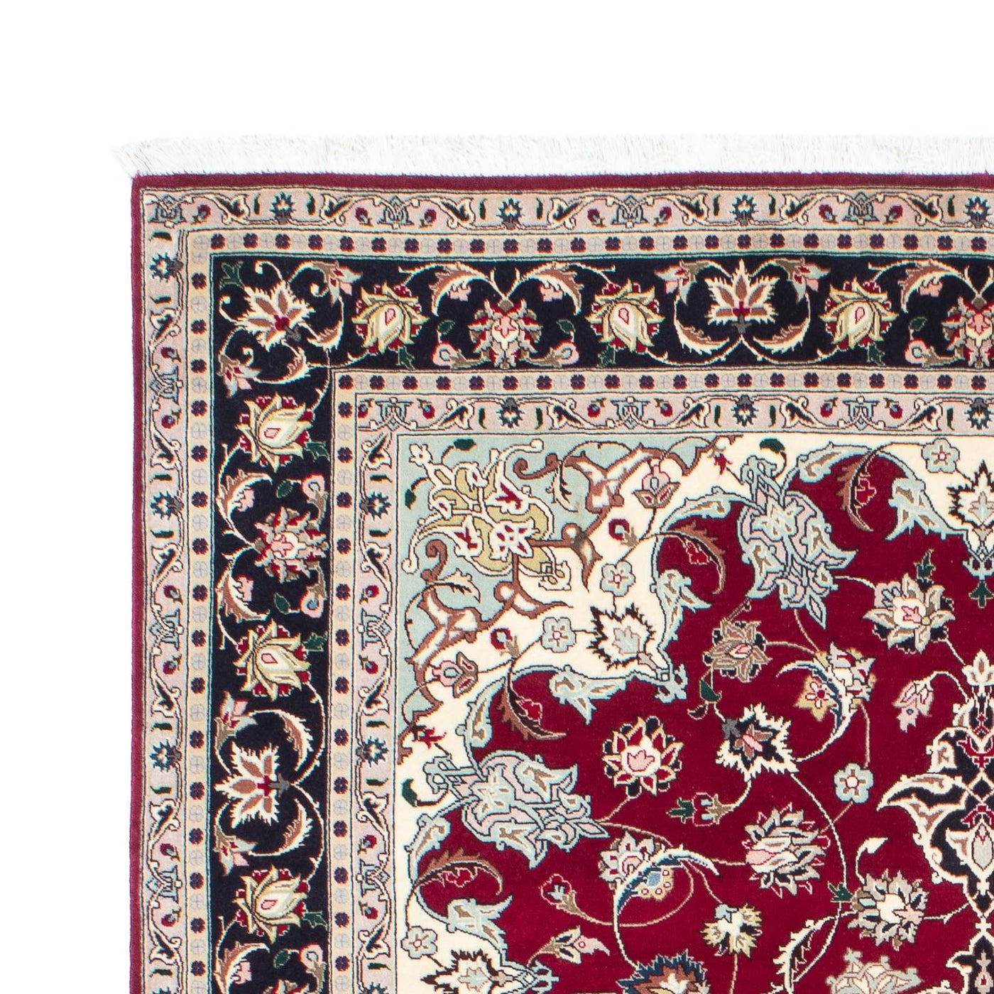 Tabriz - 50 Raj Rug 197x153cm - Persian Rugs