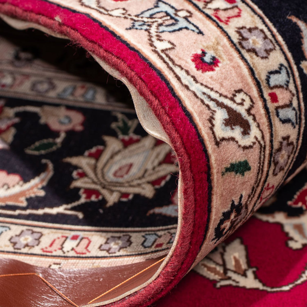 Perser Rug - Tabriz - Royal - 200 x 155 cm - dark red