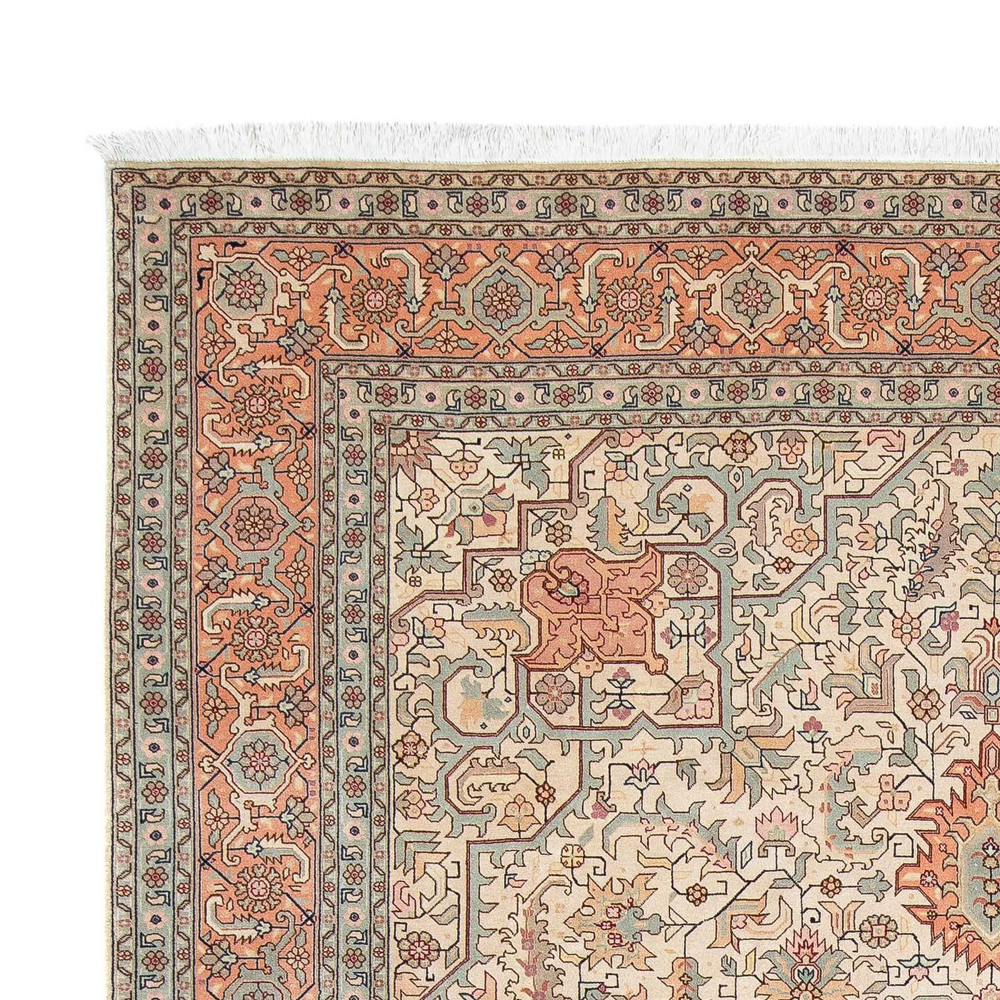 Tabriz - 50 Raj Rug 302x205cm - Persian Rugs