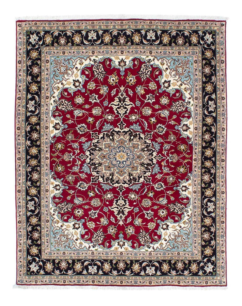 Perser Rug - Tabriz - Royal - 198 x 155 cm - dark red