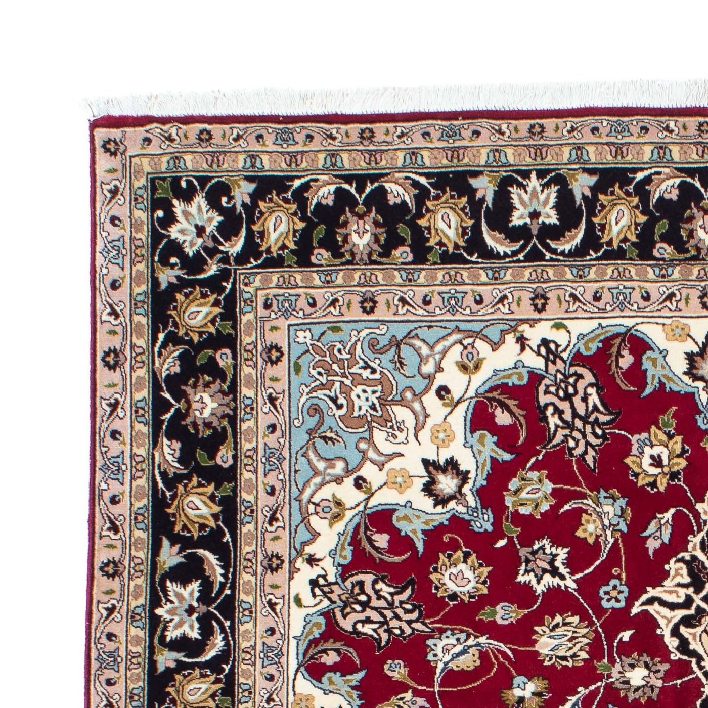 Tabriz - 50 Raj Rug 198x155cm - Persian Rugs