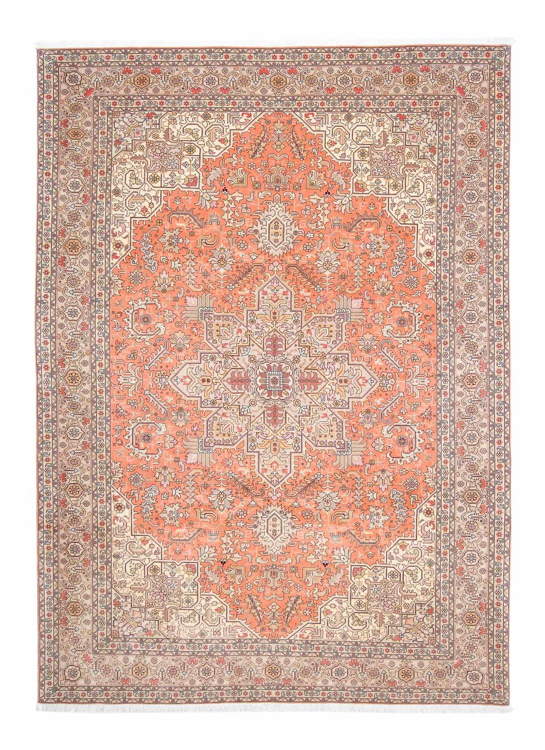 Perser Rug - Tabriz - Royal - 302 x 206 cm - light red