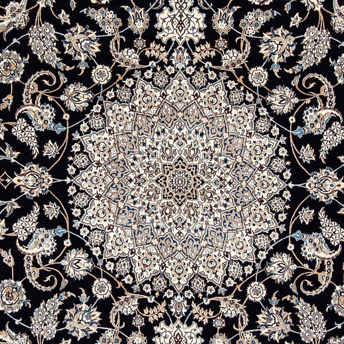 Perser Rug - Nain - Premium - 310 x 202 cm - dark blue