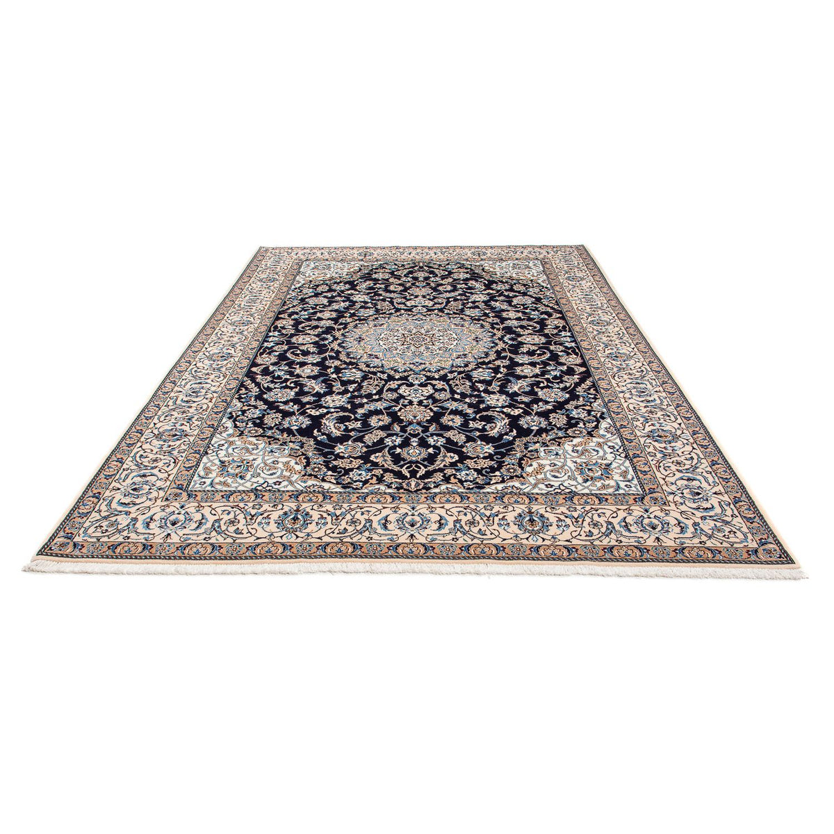 Perser Rug - Nain - Royal - 316 x 208 cm - dark blue