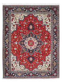 Perser Rug - Tabriz - Royal - 196 x 152 cm - dark red
