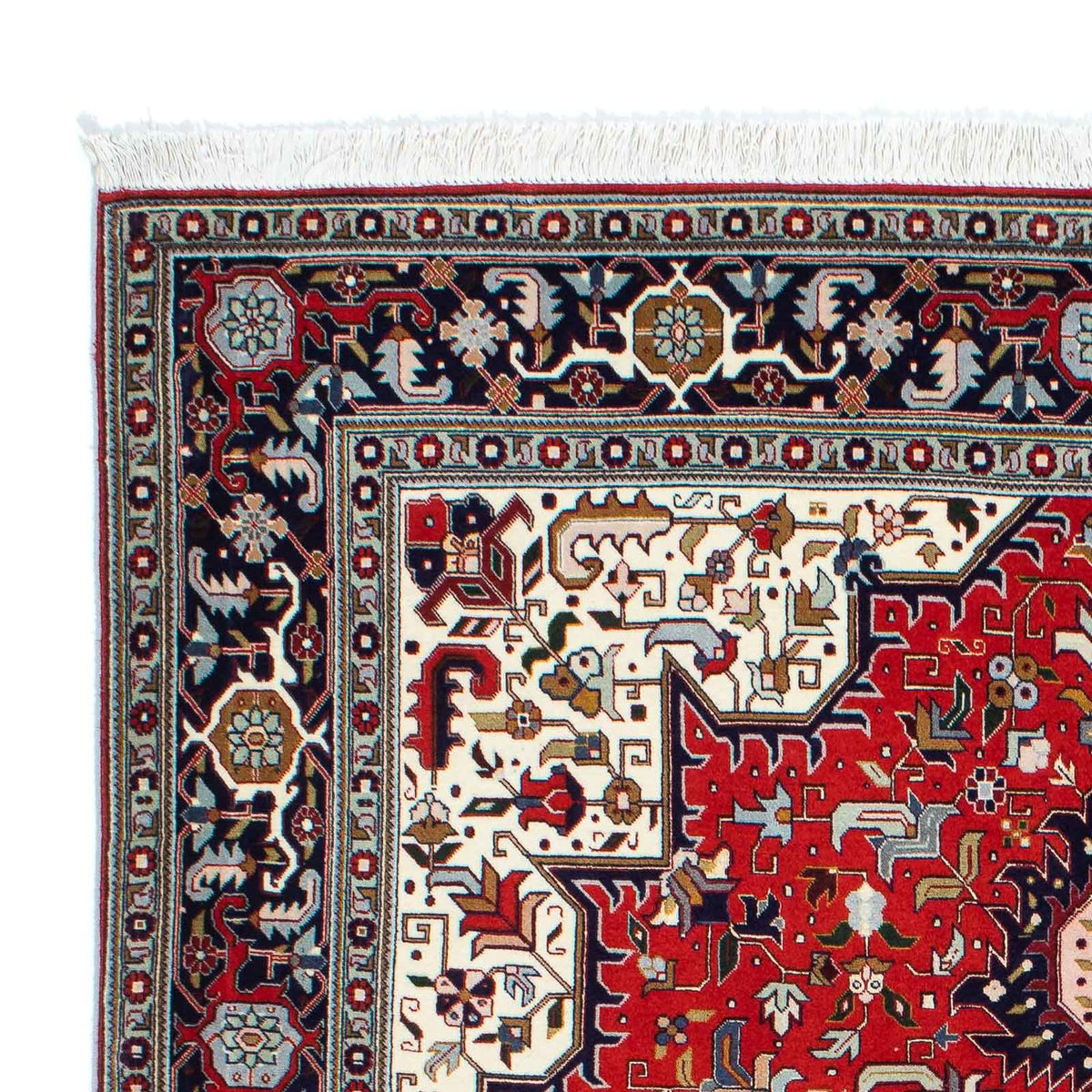 Perser Rug - Tabriz - Royal - 196 x 152 cm - dark red