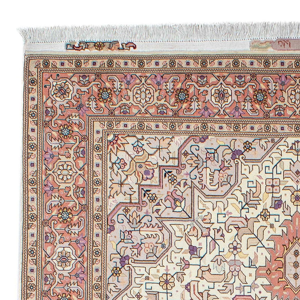 Perser Rug - Tabriz - Royal - 212 x 151 cm - beige