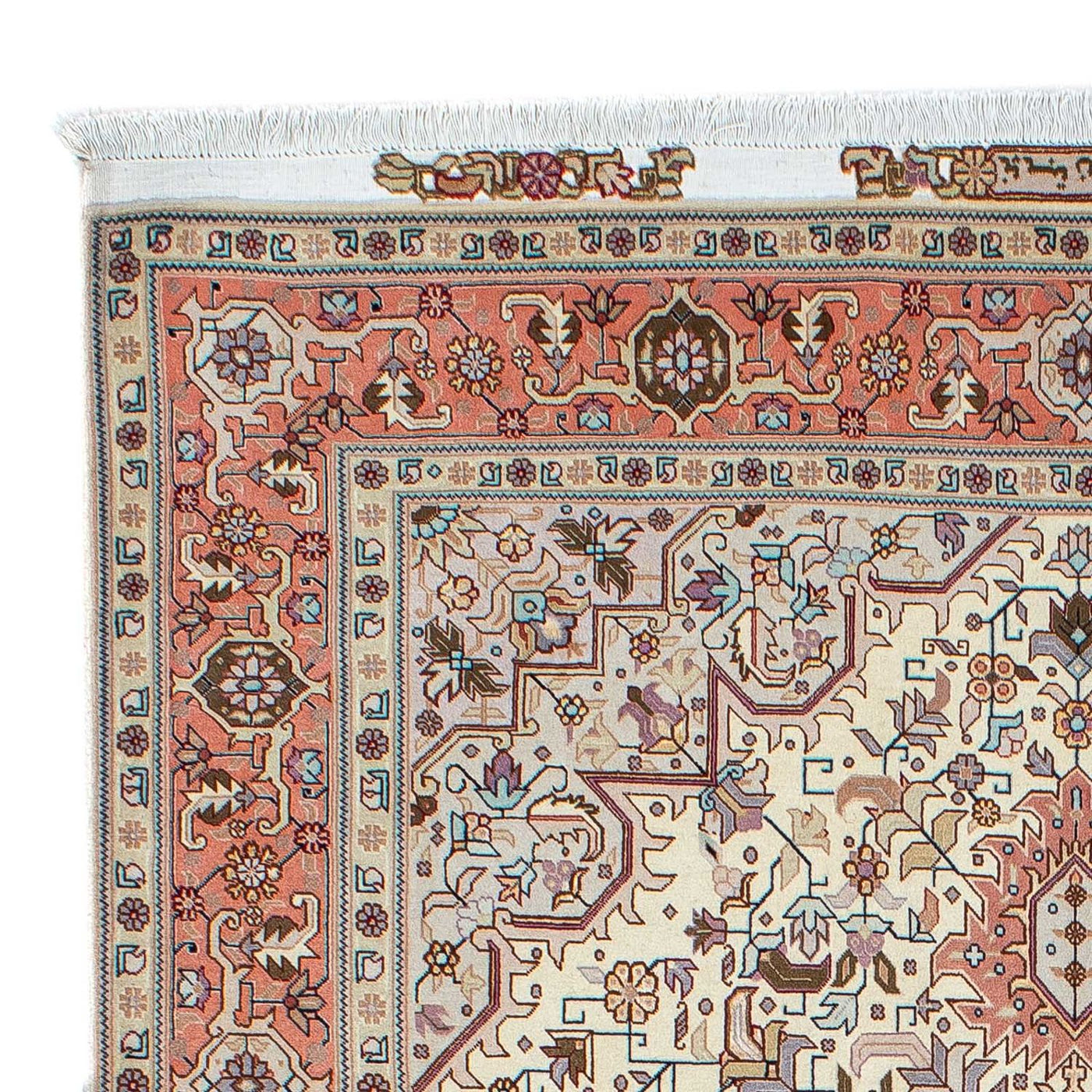 Tabriz - 50 Raj Rug 208x156cm - Persian Rugs