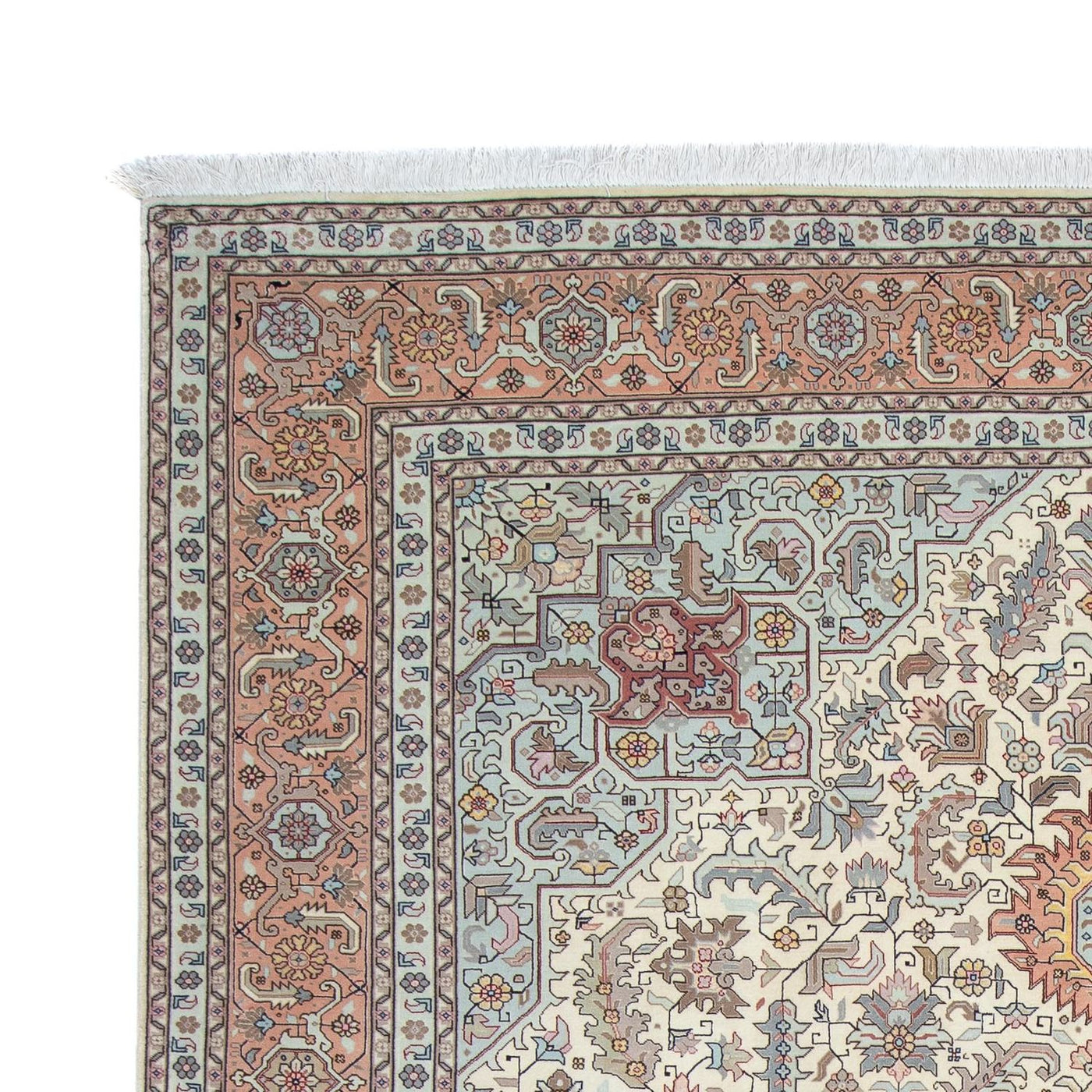 Tabriz - 50 Raj Rug 304x212cm - Persian Rugs
