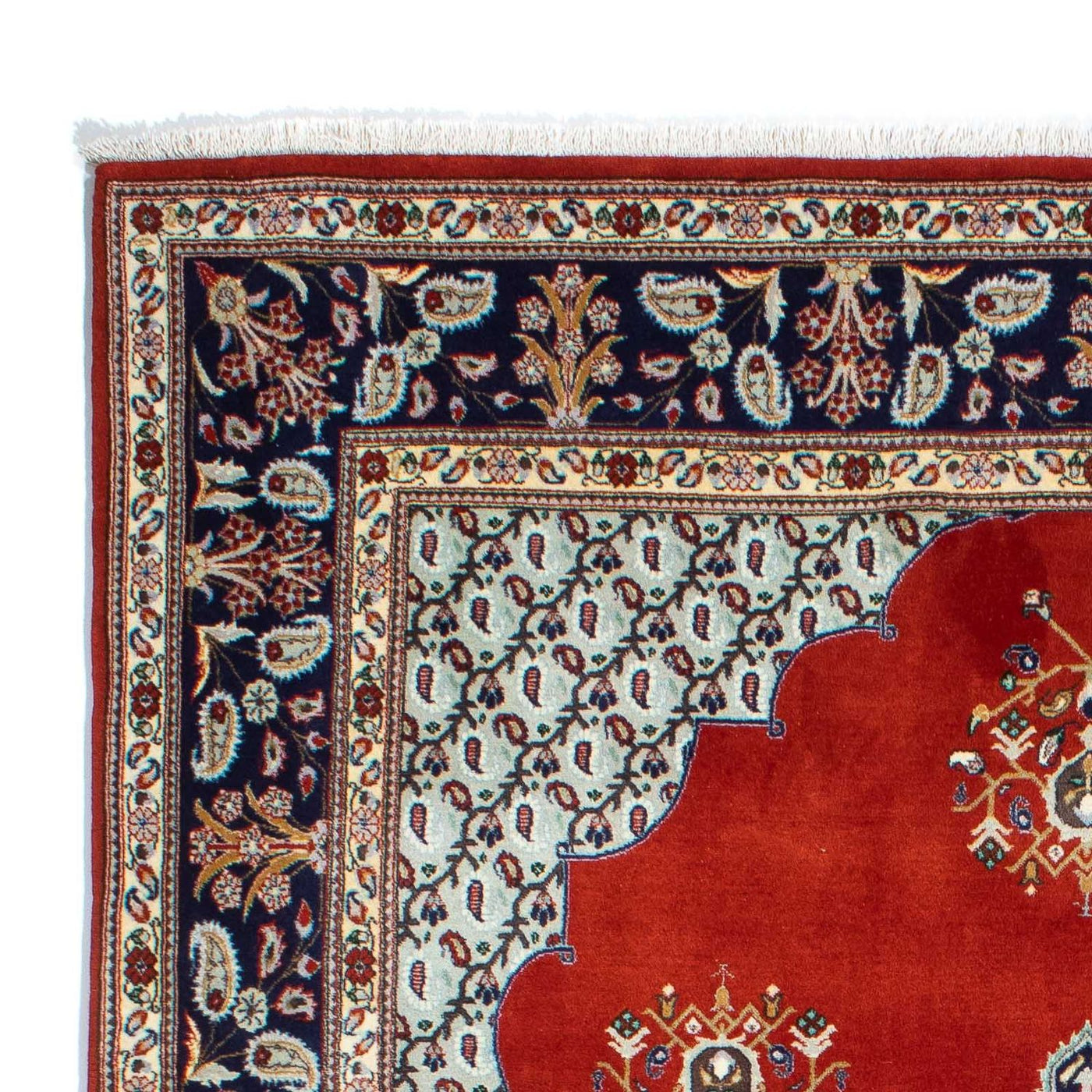 Qom Rug 243x179cm - Persian Rugs