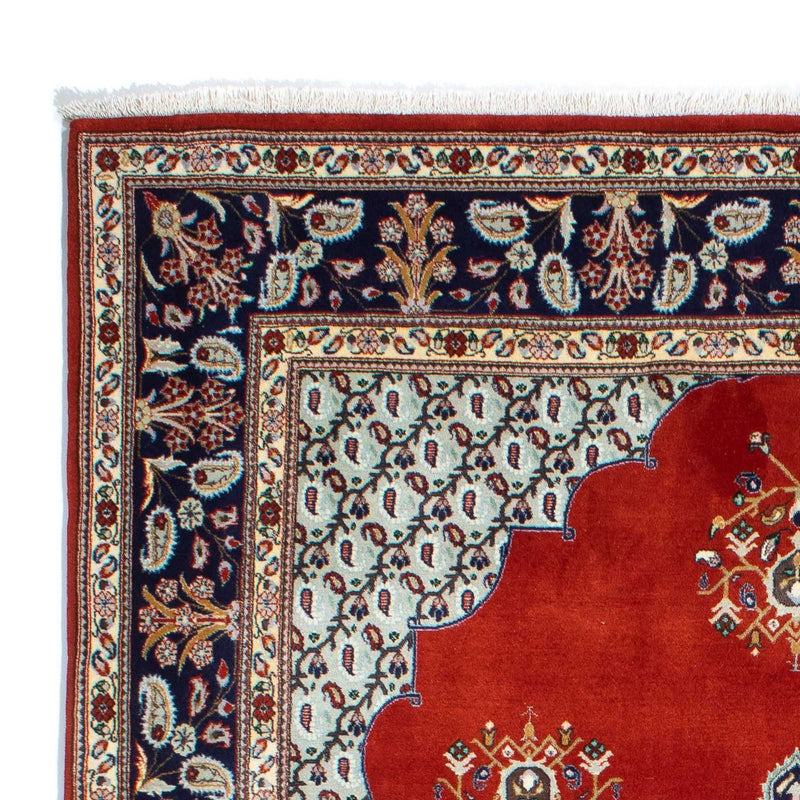 Perser Rug - Ghom - 243 x 179 cm - dark red