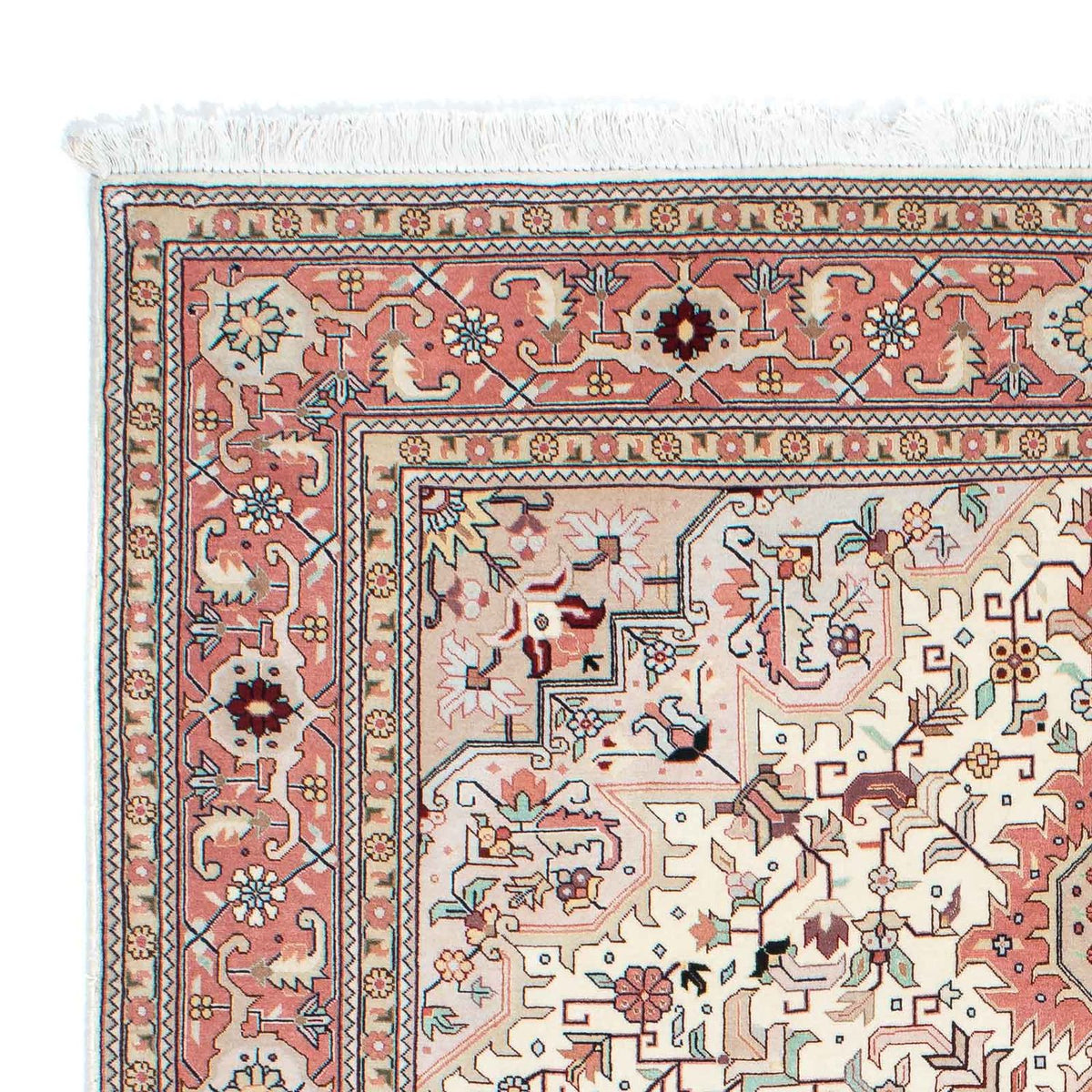 Tabriz - 50 Raj Rug 150x200cm - Persian Rugs