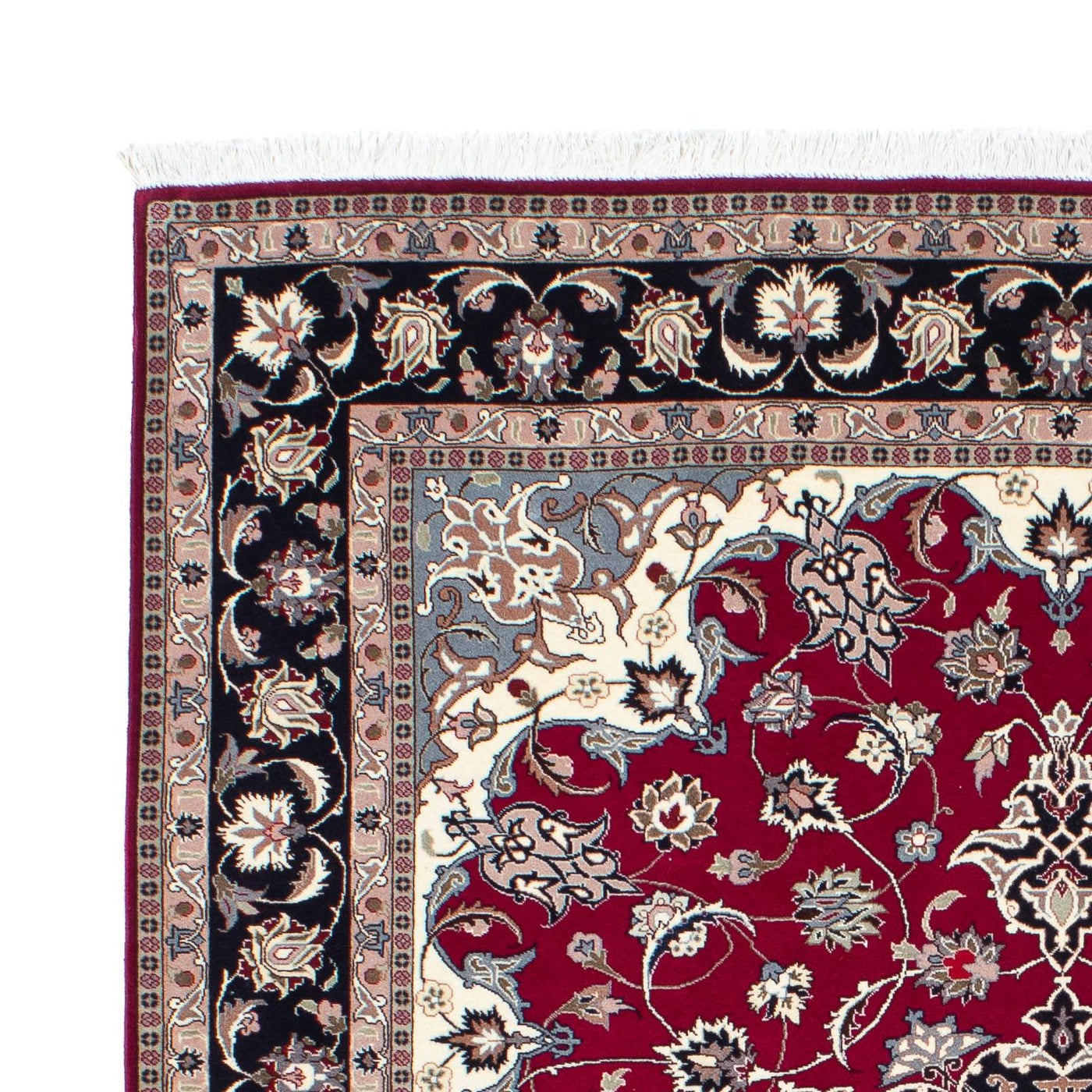 Tabriz - 50 Raj Rug 184x154cm - Persian Rugs