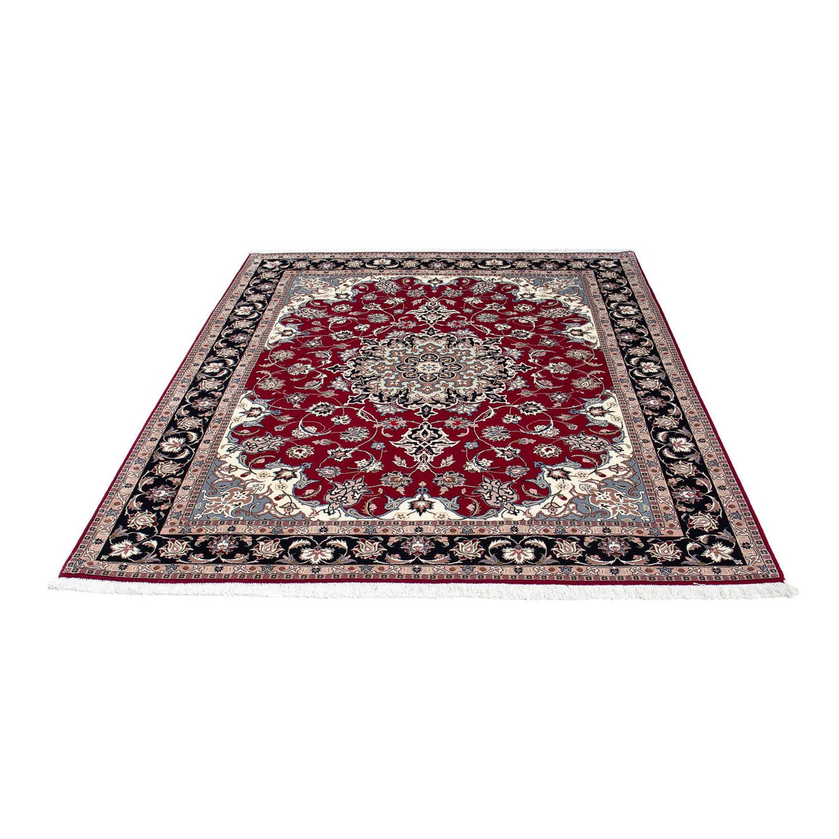 Perser Rug - Tabriz - Royal - 184 x 154 cm - dark red