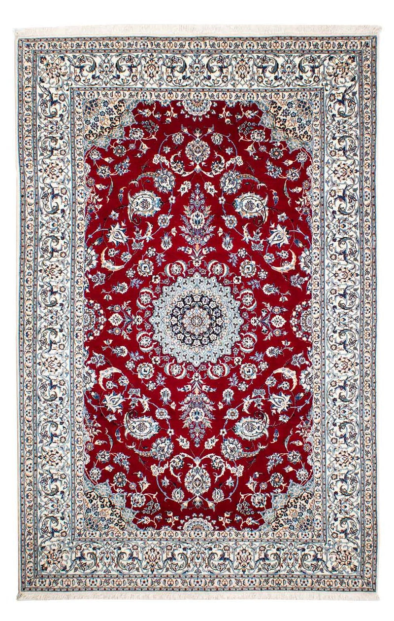 Perser Rug - Nain - Premium - 236 x 153 cm - dark red