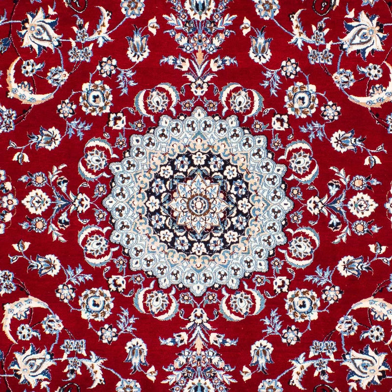 Perser Rug - Nain - Premium - 236 x 153 cm - dark red