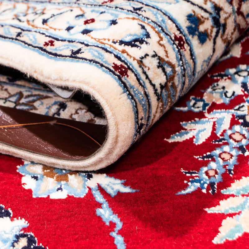 Perser Rug - Nain - Premium - 236 x 153 cm - dark red