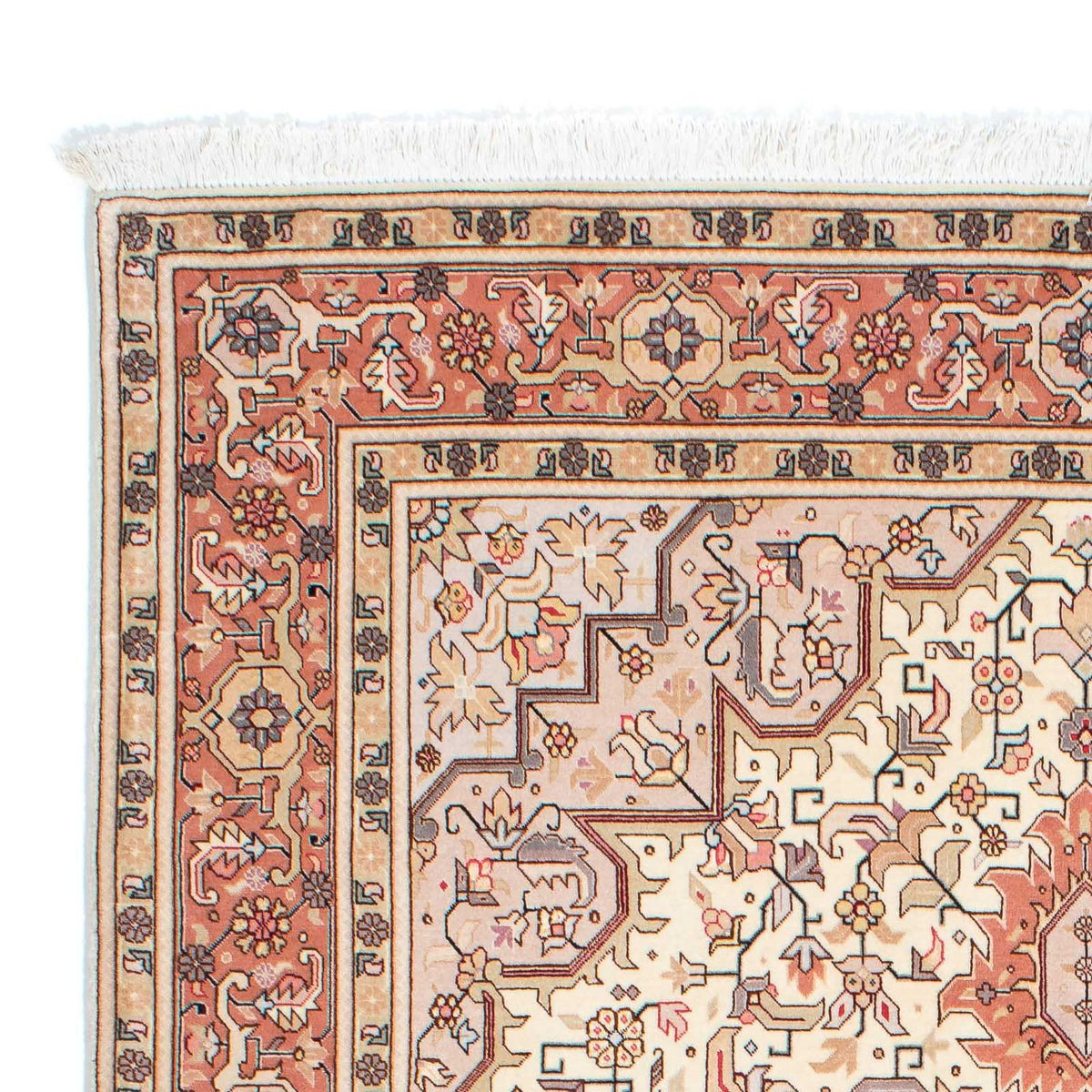 Perser Rug - Tabriz - Royal - 208 x 153 cm - beige