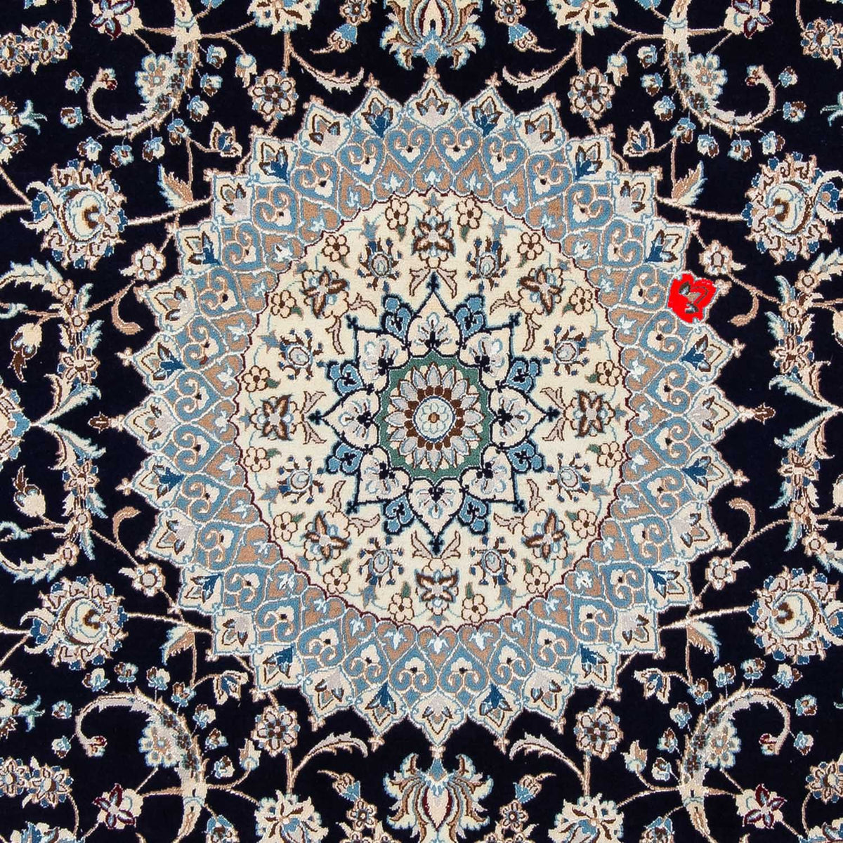 Perser Rug - Nain - Royal - 300 x 202 cm - black