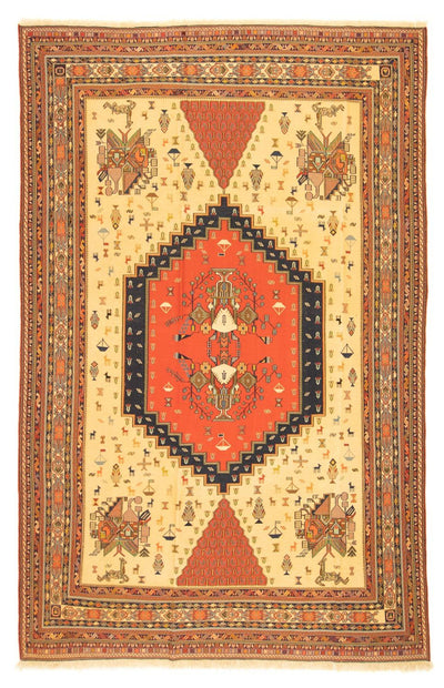 Afshar Sirjan Rug 194x302cm - Persian Rugs