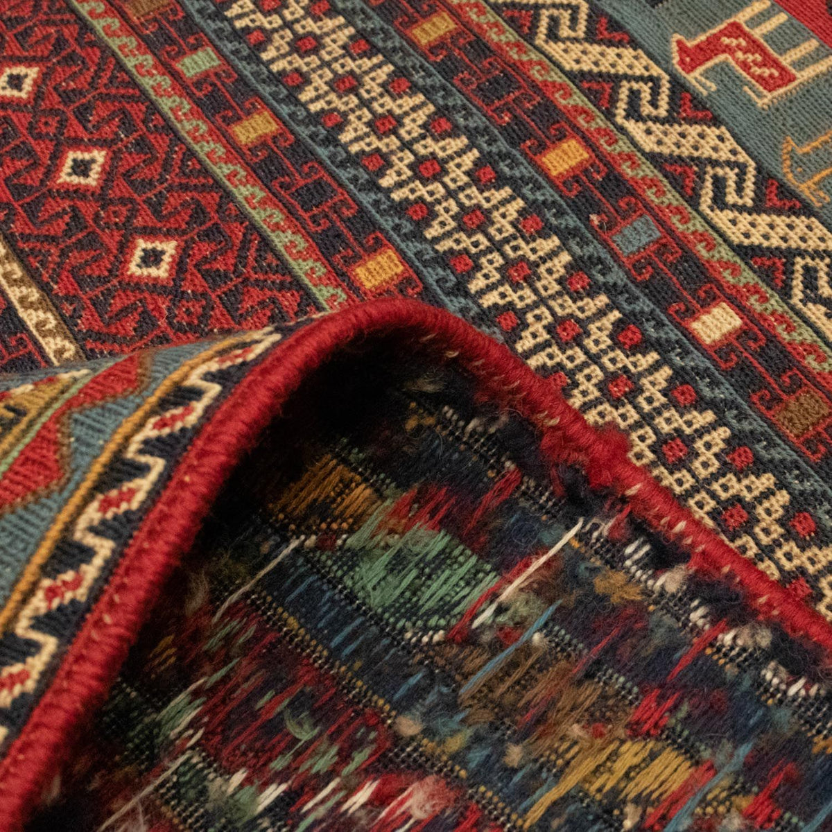 Perser Rug - Nomadic - 300 x 192 cm - multicolored