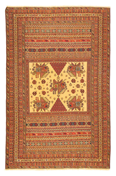 Afshar Sirjan Rug 196x297cm - Persian Rugs