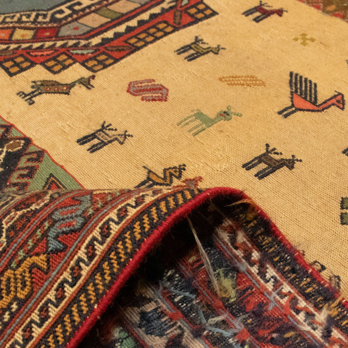 Perser Rug - Nomadic - 298 x 201 cm - gold