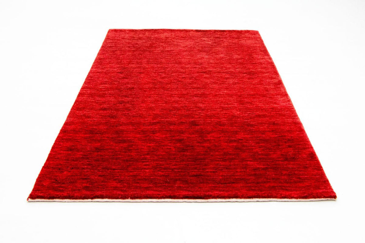 Wool Rug - 178 x 117 cm - red