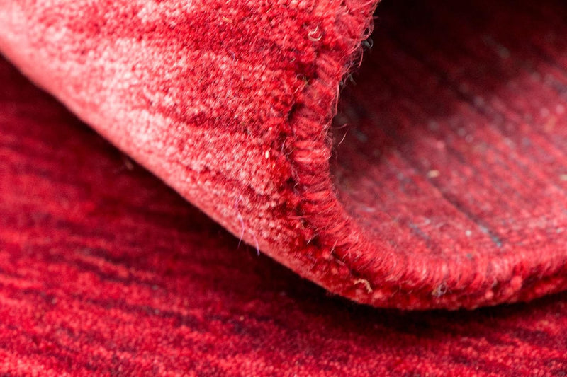 Wool Rug - 178 x 117 cm - red