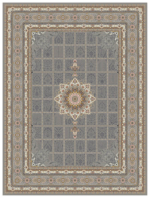 Oriental Woven Rug - Eastern Elegance - rectangle