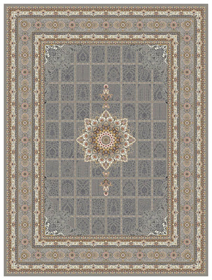 Oriental Woven Rug - Eastern Elegance - rectangle
