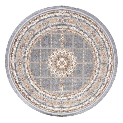 Oriental Woven Rug - Eastern Elegance - round