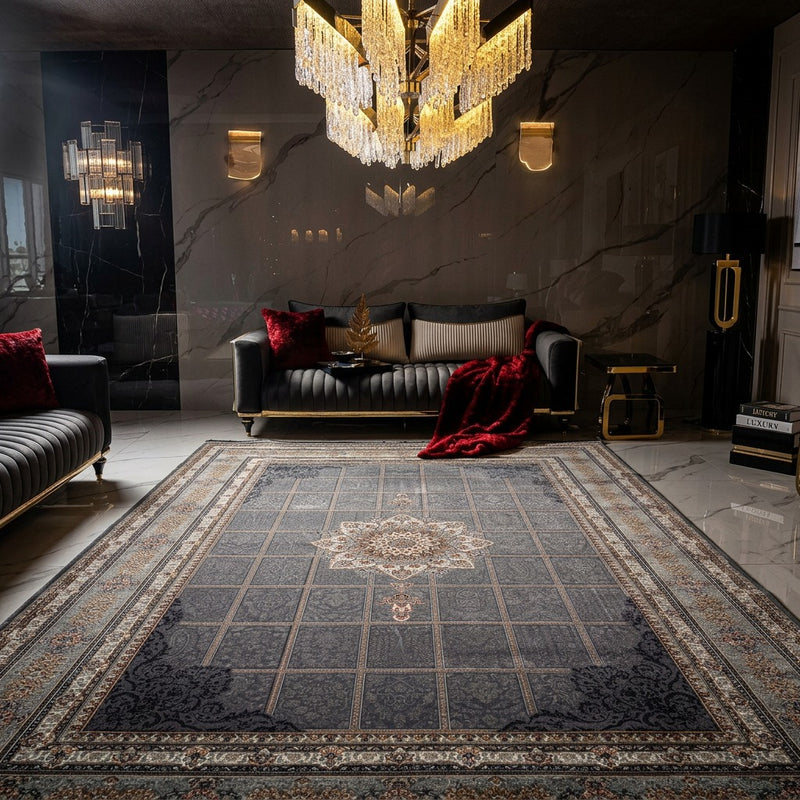 Oriental Woven Rug Eastern Elegance