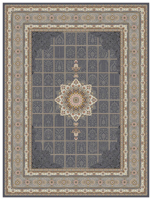 Oriental Woven Rug - Eastern Elegance - rectangle